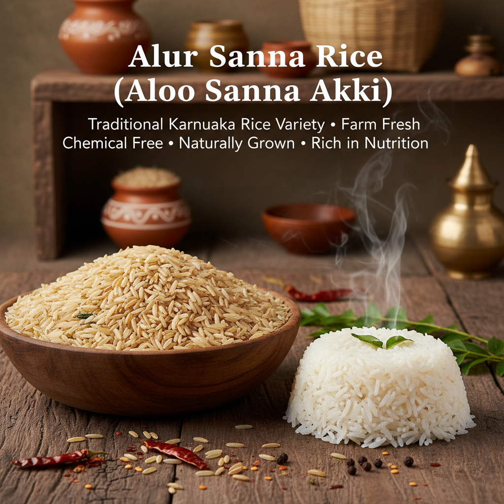 Alur Sanna Rice (Aloo Sanna Akki)