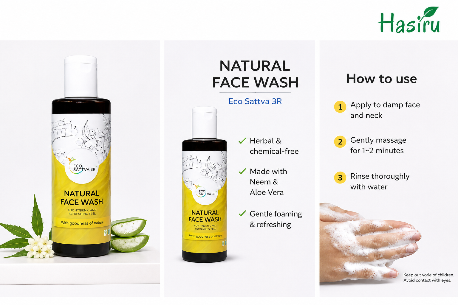 Natural Face Wash