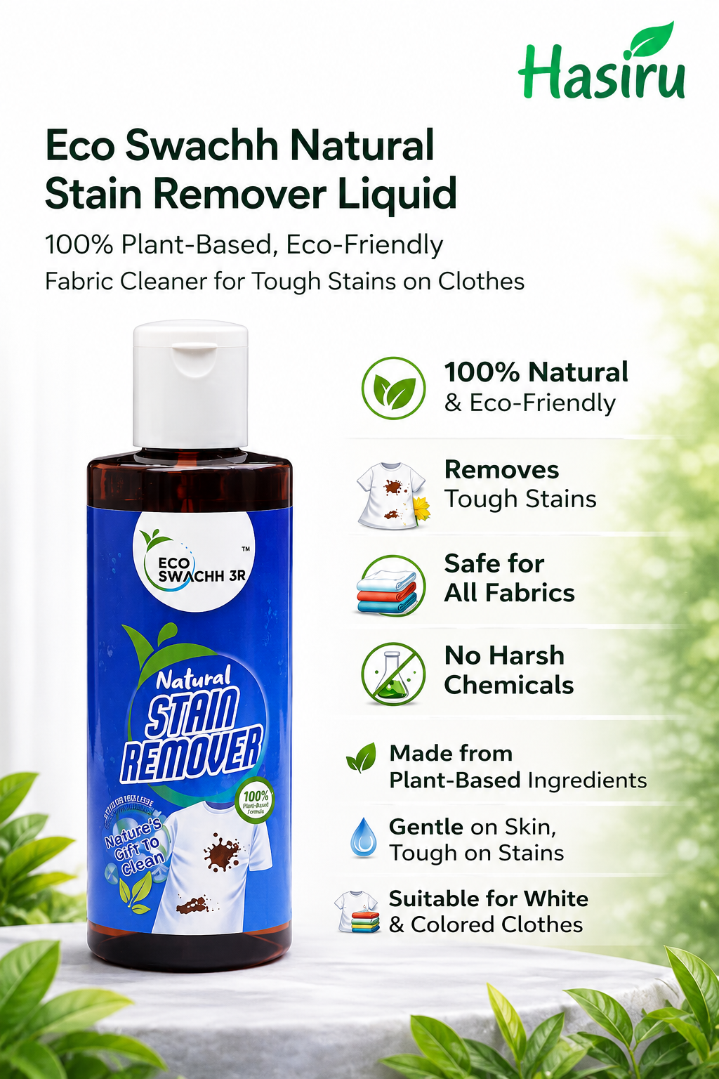 Natural Fabric Stain remover